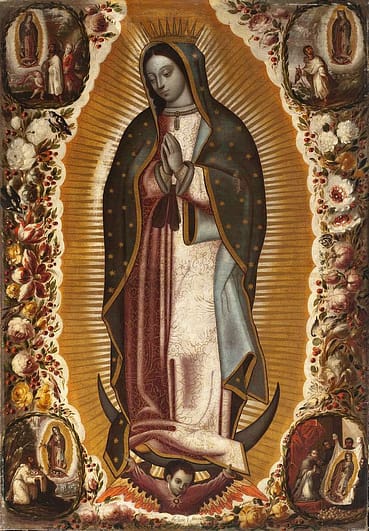 Apariciones de la Virgen María en la historia
