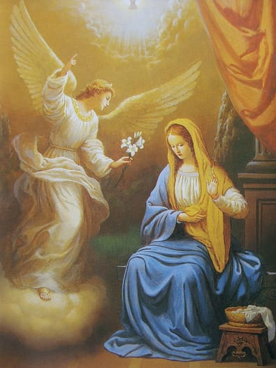 María tuvo motivos para temer la Anunciación